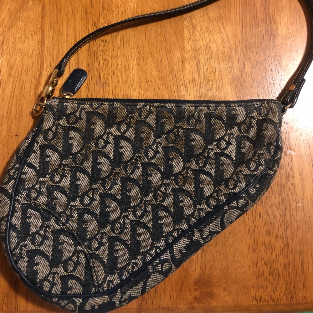 Vintage Dior Saddle bag